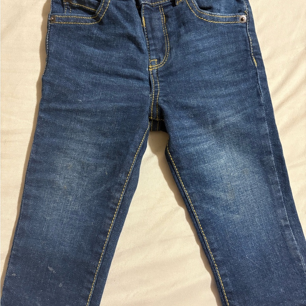 The Children's Place Dark Blue Straight Jeans